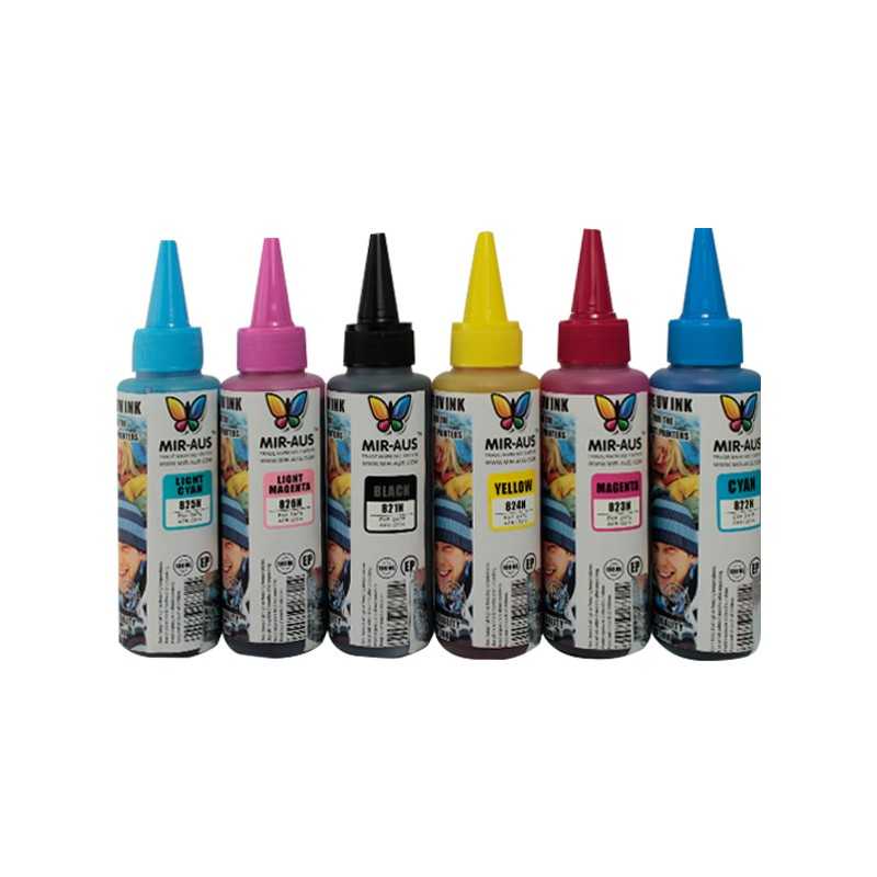 6x100 Dye ink use for Epson