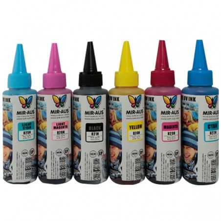 6x100 Dye ink use for Epson