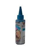 02 CISS Dye ink 100ml Cyan use for HP