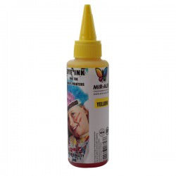 10-11 CISS Dye ink 100ml Yellow use for HP