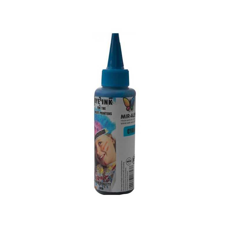 10-12 CISS Dye ink 100ml Cyan use for HP