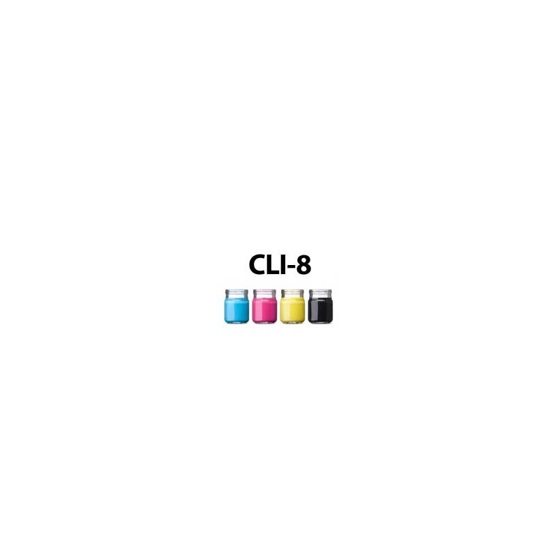Refill ink for  CLI-8K, CLI-8C, CLI-8M, CLI-8Y, CLI-8PM, CLI-8PC, CLI-8R, CLI-8G cartridge